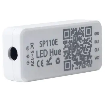 WS2812B SK6812RGB SK6812RGBW Bluetooth SP110E Mini Upravljavec, ki Podpira VSE LED Trak/Modul Svetlobe/Panel/String, IOS/Android Ap