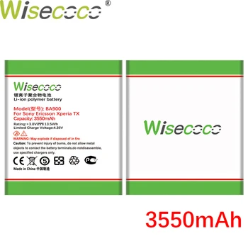Wisecoco 3550mAh BA900 Baterija Za Sony Ericsson Xperia TX LT29i/J ST26i/L S36h C2105 E1 J L M C2104 C1904 C1905 Mobilni Telefon