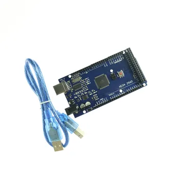 1pcs KJ298 MEGA 2560 CH340G ATmega2560 R3 AVR Razvoj penzion + USB Kabel za arduino MEGA2560 R3