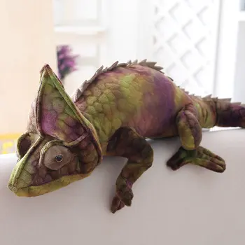 2018 MAR Nove Kameleon Plišastih Igrač Simulacije Kuščar Blazino Blazine na Debelo Božič Spodbujanje