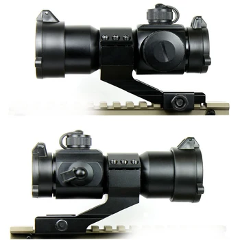 M3 Optične Pogled Riflescope Rdeča Zelena Pika Lov Področje Holografski Red Dot Sight Z 20 mm Železniškega držalo Za Pištolo Puško Področje uporabe