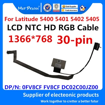MAD ZMAJ blagovne Znamke LVDS LCD EDP Video kabel NTC HD RGB Kabel za Dell Latitude 5400 5401 5402 5405 EDC41 0FV8CF FV8CF DC02C00JZ00