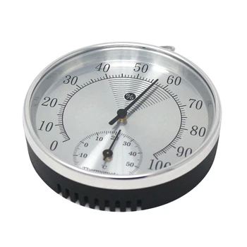 10 cm Notranja Temperatura Vlažnost Meter Analogni Termometer, Higrometer 0-100RH -15-55C