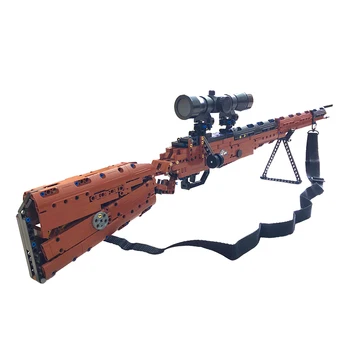 PUBG Pištole 98K Model gradniki Ww2 Vojaški Ostrostrelec Puška Orožje Določa SWAT Opeke Boy Toy Darilo