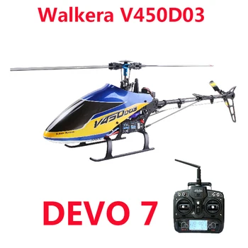 Walkera V450D03 Helikopter 3D Letenje 6-Osna Stabilizacija Sistem Enotnega Rezilo Strokovno 6CH Daljinski upravljalnik Helikopter, Letalo