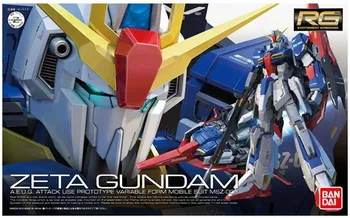 Original Gundam RG 1/144 Model ZETA GUNDAM NORN Svobode Unchained Mobilne bo Ustrezala Otroci Igrače Z Imetnik
