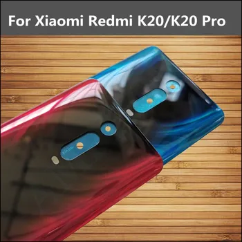 Nov Original Za Xiaomi Redmi K20/K20 Pro Baterije Zadnji Pokrov, Vrata Za Xiaomi Mi 9T/9T Pro 3D Kaljeno Steklo Telefon Stanovanj Primeru