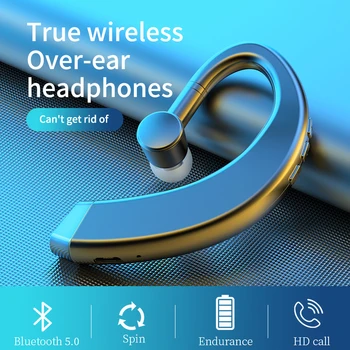 Bluetooth Različica 5.0 Slušalke Za Vožnjo Poslovni Model Obračanje Uho Vrsto, Res Brezžične Stereo in-ear Eno Športne Slušalke