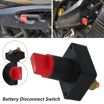 Baterija Izolator Izključite Mini Prenosni Nepremočljiva Auto Avto, Tovornjak Čoln, Avtodom 12V 100A Cut Off Stikalo Baterije Cut Off Power