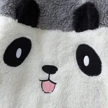 PatPat Panda Baby Runo Jumpsuit za Baby Boy BodySuits Oblačila