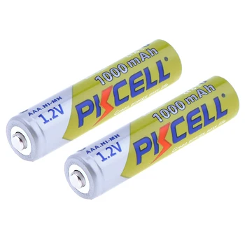 40PC PKCELL AAA Baterije 1000mA 3A NIMH AAA Polnilne Baterije 1,2 V Ni-MH Baterias Baterije za Fotoaparat, Igrače, Svetilke
