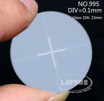 Okular Mikrometer in Stopnji Cilj Kalibracijo Stran za Biološki Mikroskop Očesni Okular Vladar DIA 19 mm 23 mm 26 mm