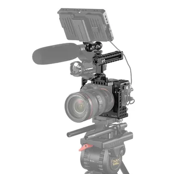SmallRig A7M3 Fotoaparat Kletko Komplet za Sony A7RIII / A7III Fotoaparat Z Grip Ročaj Žogo Glavo a7iii pribor A7 III Fotoaparat Kletko