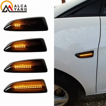 LED Dinamični Vključite Opozorilne Luči Strani Marker luči Za Opel Za Vauxhall Astra J K Crossland X Grandland Insignia B C Zafiri