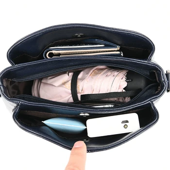 3 žepi Vedro vreča PU usnje majhna torba za ženske do leta 2020 novih luksuznih ženskih crossbody vrečko oblikovalec visoko kakovost torbice