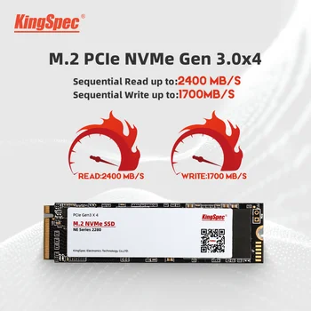 KingSpec M. 2 NVME PCIe SSD 1TB 2TB M2 PCIe SSD NVME Pogon ssd 2280 Hitreje Notranji Trdi Disk za Prenosnik Namizni