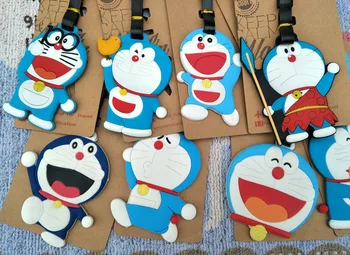 IVYYE Doraemon Serije Anime Dodatki za Potovanja, shranjevanje Prtljage Oznako Kovček ID Naslov Prenosni Oznake Nosilec Prtljage Oznake Nova