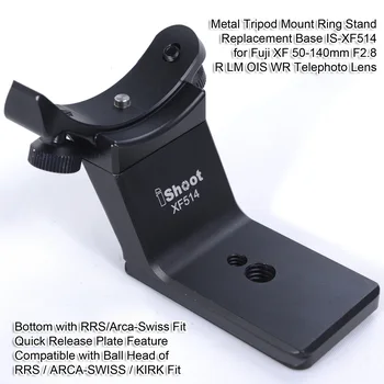 Kovinski Objektiv Ovratnik Zamenjava Navadnih Nogo Stati Adapter za Fuji XF 50-140mm F2.8 R LM OIS WR Telefoto Objektiv Stojalo Obroč