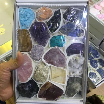 Naravni Quartz Crystal Neobdelanih dragih kamnov in Mineralov Zdravilne Surovine, Kamni, kot Darila