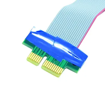 Riser PCI-E pcie PCI-Express PCI Express 1x 16x pci-e pcie x16, x1 Razširitev Flex Kabel Podaljšek Pretvornik Riser Card Adapter