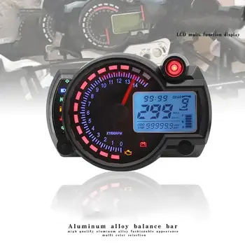 Motorno kolo merilnik Hitrosti 7 Barv LCD Digitalni Števec za RX2N MAX 299KM/H Moto nadzorni Plošči motorno kolo merilnik Hitrosti Merilnik