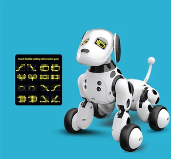 Novo Programable 2.4 G Brezžični Daljinski Upravljalnik Pametni Robot Pes Otroci Igrače Inteligentni Govorijo Robot Igrača Za Psa Elektronski Pet Otrok Darilo
