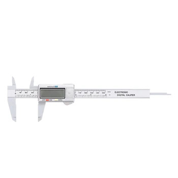 Črna/Srebrna Elektronski Vernier Kaliper za LCD Digitalno kljunasto merilo Mikrometer Merilnik Za Merjenje Orodja 6 Inch 150mm