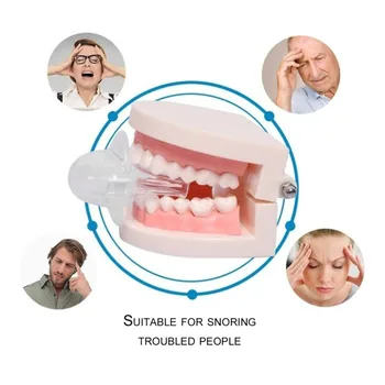 Usta Stražar Anti Smrčanje Brušenje Zob Naprave za Boljše Miren Spanec Jezika Straže Postavlja Silikonski Prepreči Smrčanje Brušenje Zob