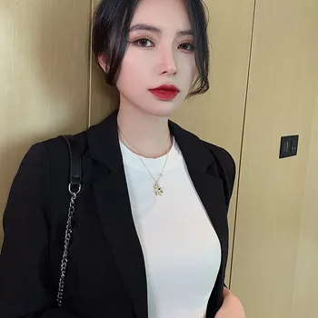 Original oblikovalec ponija Ogrlica za ženske novo ključnico verige moda v letu 2020 Koreja seksi nakit temperament Ogrlico, Obesek