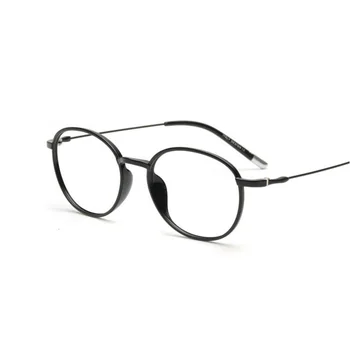 širina-135 ultra lahka majhen obraz ženske okvir očala pomnilnik ogljikovih volfram jekla tanke tempelj kratkovidnost optični ženska očala