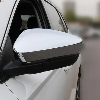 Za Skoda KAROQ 2017-2019 Visoko kakovostne ABS Chrome Rearview mirror kritje Trim/Rearview mirror Okras Avto styling