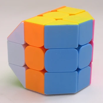QIYI Octagon Valj, Kocka Stickerless Kocka Hitrost Twist Puzzle Izobraževalne Igrače Cubo Magico Igrače Za Otroke, Otroci