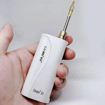 X3 80W 510 Mini Električna Spajkalna Železa USB DIY Spajkalne Postaje Nastavljiva Temperatura Baterije lemilo Komplet Orodja za Popravilo