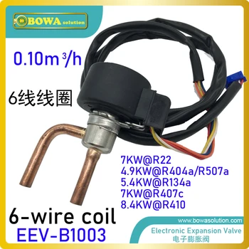 7KW (R407c) Elektronskega Ekspanzijskega Ventila (EEV) deluje z veliko bolj prefinjena oblika od konvencionalnih TEV.