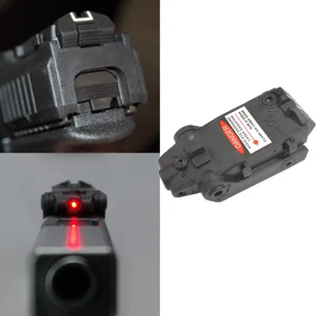 Taktično Zadaj Rdeča Pika Laser Pogled, katerih Cilj polju za Lov Airsoft Pištolo Pištolo Glock 17 18 C 22 34 serije Dropshipping