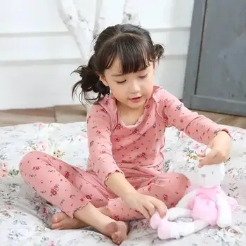 Dekleta Cute Pižamo Otroci Pižame Nastavite Fantje Dinozavri Sleepwear Moda Pižame Set 2-11Y Doma Otroke pižamo Baby Boy Oblačila