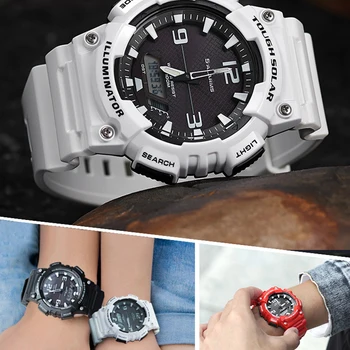 Nepremočljiva Smolo Trak Watch Band Za Casio AQ-S810W AQS810WC AQ-S810W-1A šport watchband manšeta Zapestnico Watch Dodatki