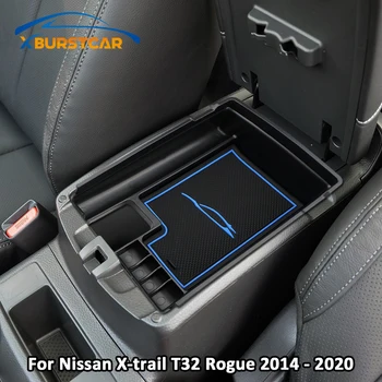 Xburstcar Avto Notranje zadeve ABS Armrest Polje, Škatle za Shranjevanje Primeru za Nissan X-trail, Xtrail T32 Lopov - 2020 Dodatki