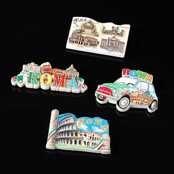 Italija Hladilnik Magnet 3D Rimu Potovanja, trgovina s Spominki, Zbiranje, Kolosej magnet za hladilnik dekor