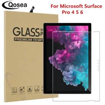 Qosea Za Microsoft Surface Pro 6 Screen Protector Ultra-tanka prozorna folija Za Microsoft Surface Pro 5 6 Tablet PC, Kaljeno Steklo