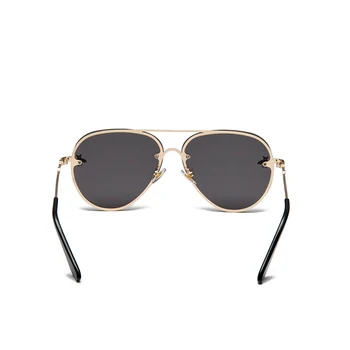 Nove blagovne Znamke, Modni Oblikovalec sončna Očala za Ženske, za moške Prevelik Pilotni sončna očala Za Ženske Luksuzni Odtenki 2019