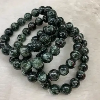 Ruski Seraphinite (Clinochlore) kamen kroglice zapestnica naravne energije gemstone zapestnica za žensko, za darilo trgovini !
