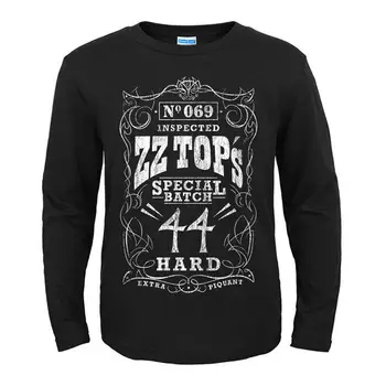 7 modelov Ameriški rock bend Letnik ZZ Top Punk rocker moški ženske polno dolgimi rokavi majica heavy metal black tee fitnes