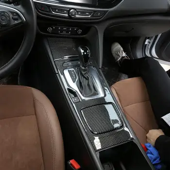 Za Buick Regal 2017-2020 Pravi Ogljikovih Vlaken 3D Nalepke Centralni Nadzorni Plošči Prestavi Plošča Trim Notranjost Avtomobila Dodatki