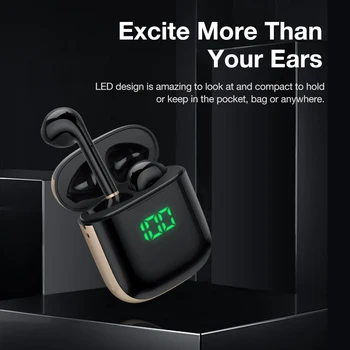 SANLEPUS Led Zaslon TWS Slušalke Brezžične Slušalke 3D Stereo Čepkov Iger na srečo Športne Slušalke Za Android, iPhone Xiaomi Huawei