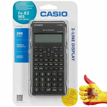 Kalkulator CASIO FX-82MS2 Srednji Šoli študent kemije, matematike, SAT/AP izpit znanstveni kalkulator otrok Znanost