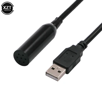 Mini USB-Mikrofon Nastavljiv Desktop USB Mikrofon Anti-Hrup Avdio Prenosni Mini USB Microfone za Računalnik