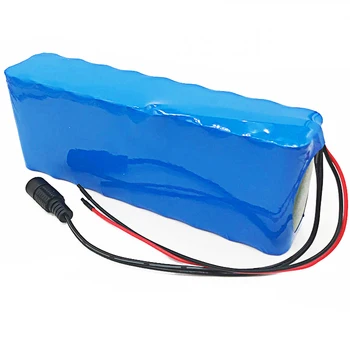 Batteria 12v 12ah 3s 6p 18650 polnilna litijeva baterija zgrajena v bms za orodja, xenon LED svetilka+polnilec Modra PVC Hitra dostava