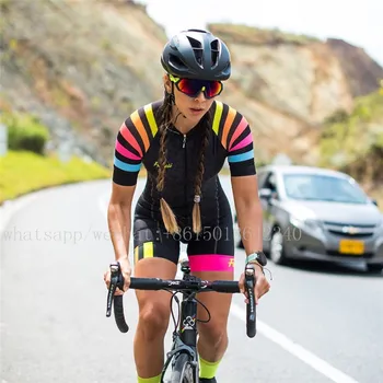 Cestno kolo FRENESI oblačila ženske kolesarska oblačila seksi jumpsuit Kolumbija Spustu bo ustrezala triatlon šport skinsuit Ropa De Ciclismo
