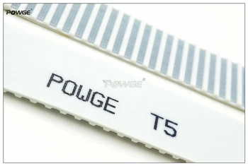 POWGE 5meters T5 10 PU Odprite Časovni Pas Širina=10 mm Igrišču=5 mm Fit T5 Škripec T5-10 AT5 Pasu Za CNC RepRap 3D Tiskalnik